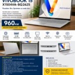 ASUS VivoBook Laptop 15.6", Intel i3-1315U, 16GB DDR4, SSD 512GB