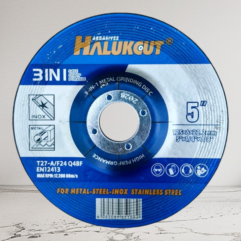 Brusne ploče 125x6x22,2mm za metal i inox