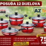 Condere Home: 12-dijelni Set Posuđa (Novo!)