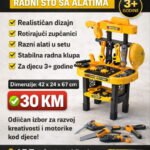 Dječiji radni stol sa alatom - alat