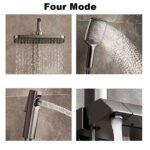 Elegantni usponski tuš set 4u1 sa termometorm antracit