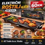 Električni roštilj 70cm RAF R.5414