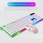 Gaming RGB tastatura i miš G21B (bijela / crna)