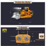 Igračka RC Buldožer 9CH na baterije