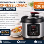 SILVER CREST MULTIFUNKCIONALNI ELEKTRIČNI EXPRESS LONAC, KRČKO,6L