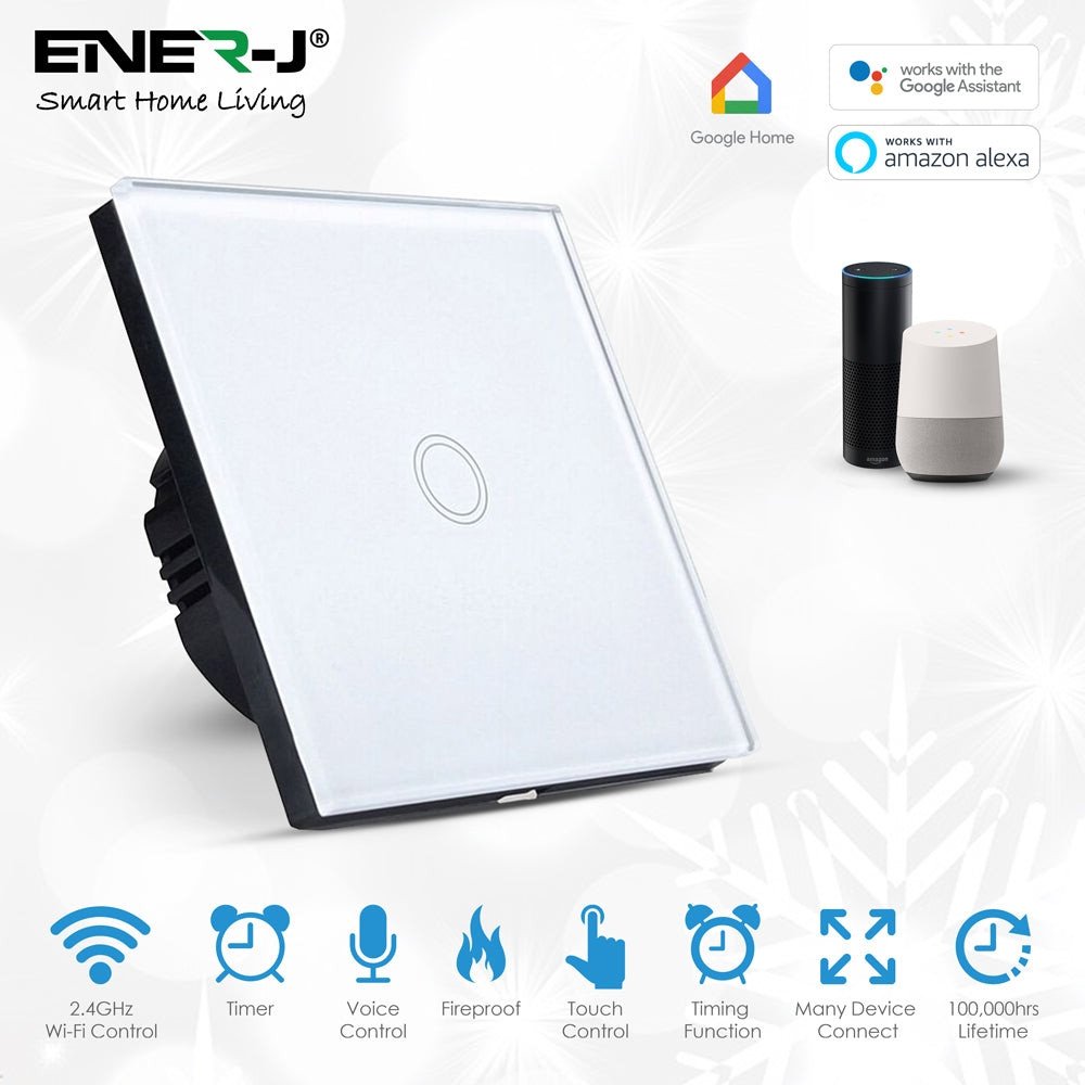 Smart wifi / touch prekidač 1 pol (bijeli)
