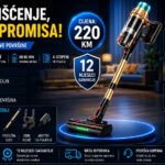 Štapni usisivač V10 MAX Snaga 650W koja čisti bez kompromisa